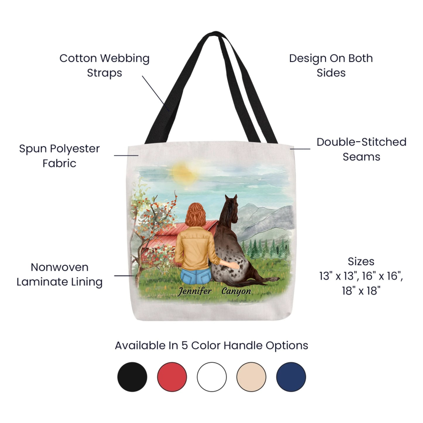Classic Tote Bag Specification 5 - Colors Images 2000px