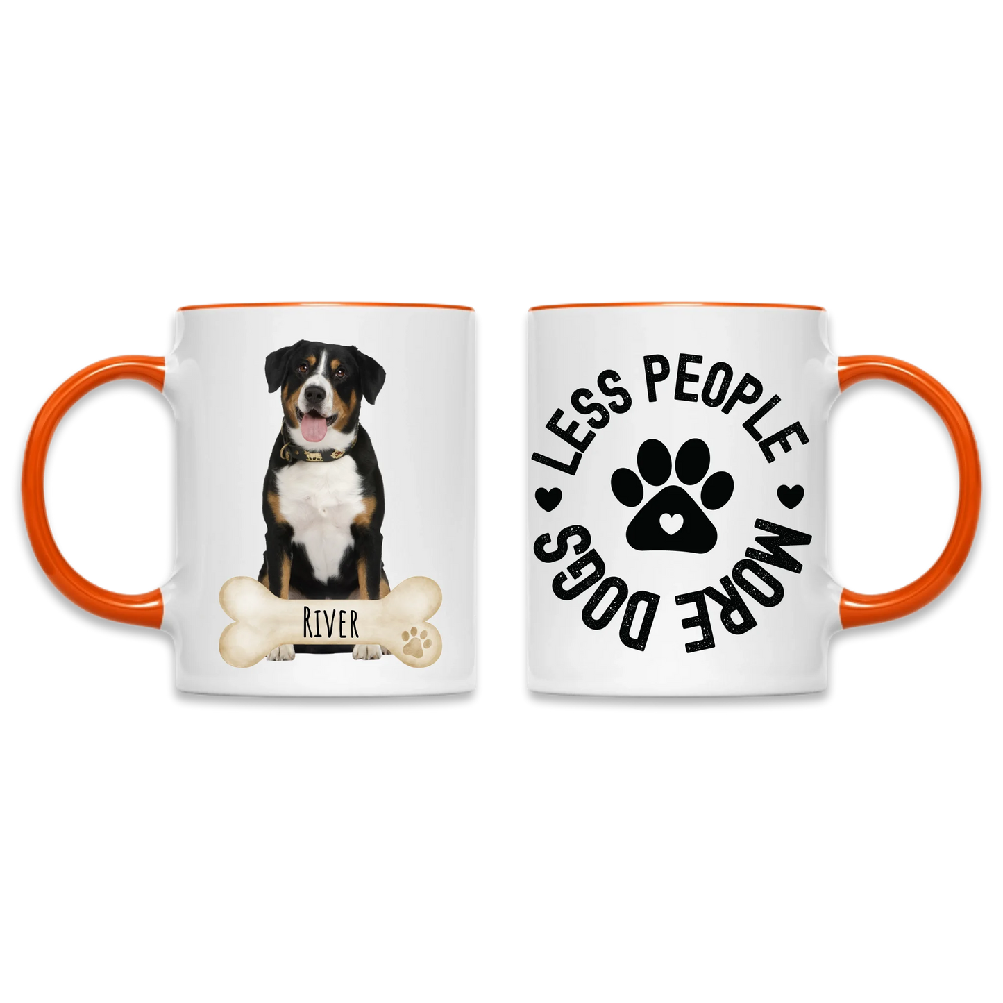 Orange 11oz Accent Mug