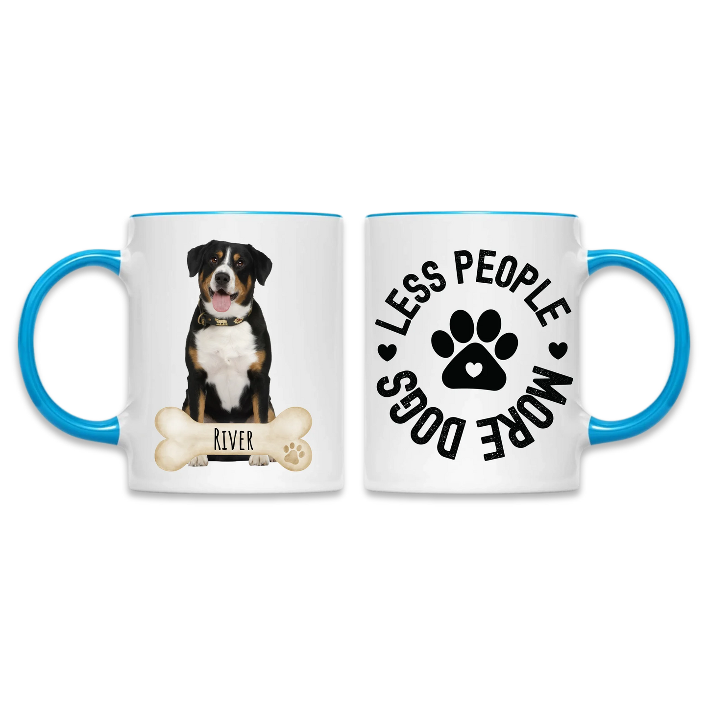 Light Blue 11oz Accent Mug