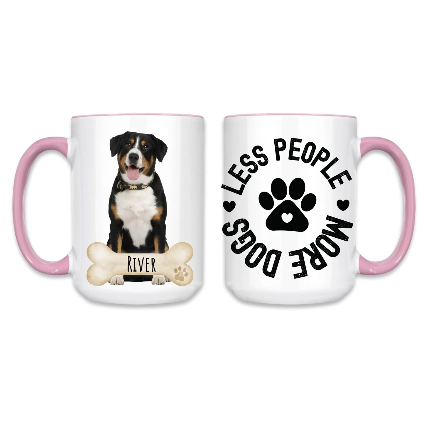 Pink 15oz Accent Mug