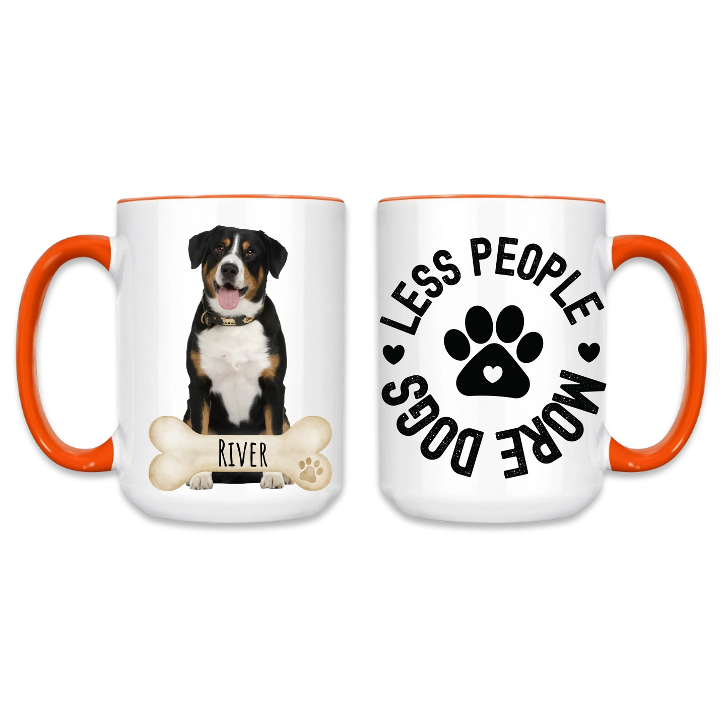 Orange 15oz Accent Mug