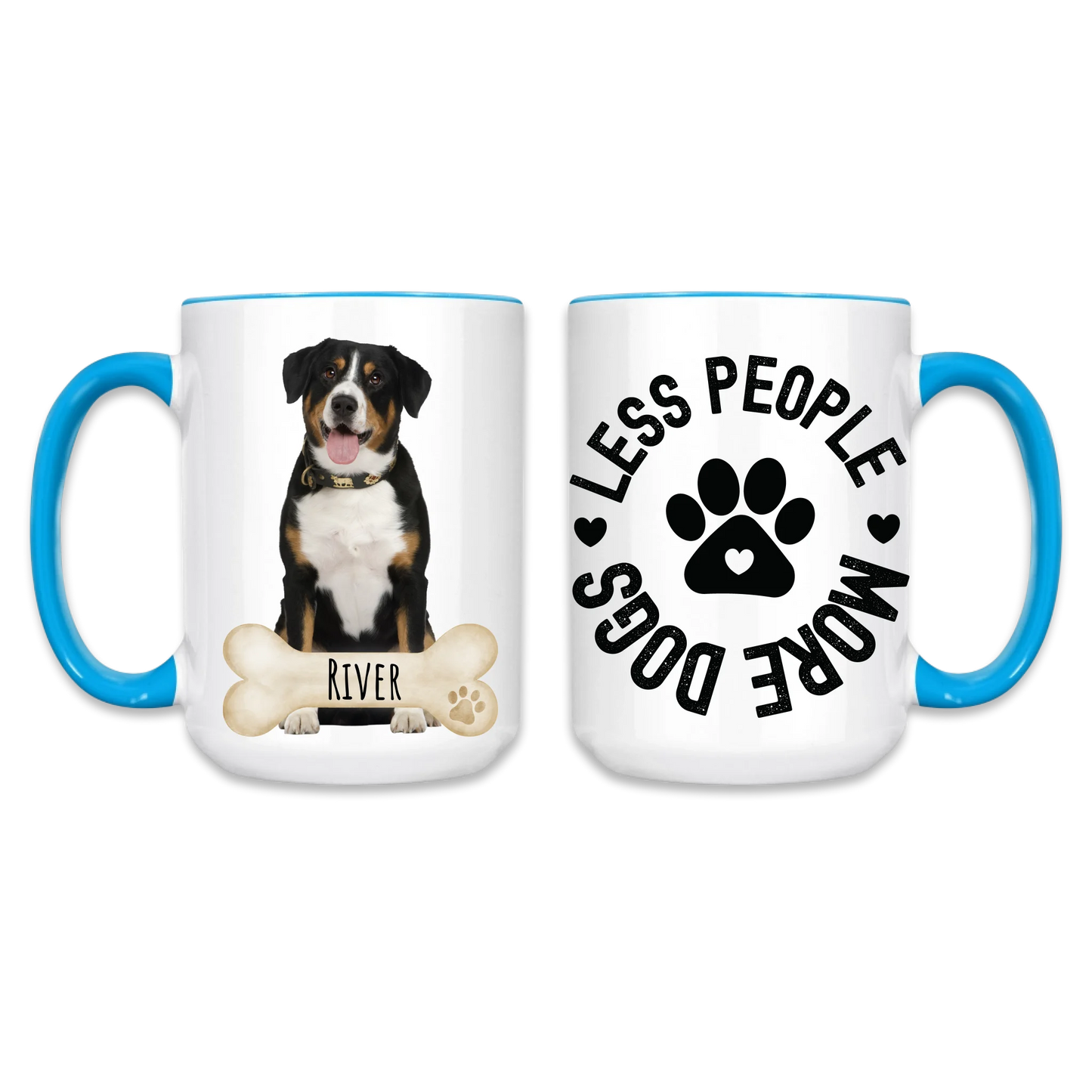 Light Blue 15oz Accent Mug