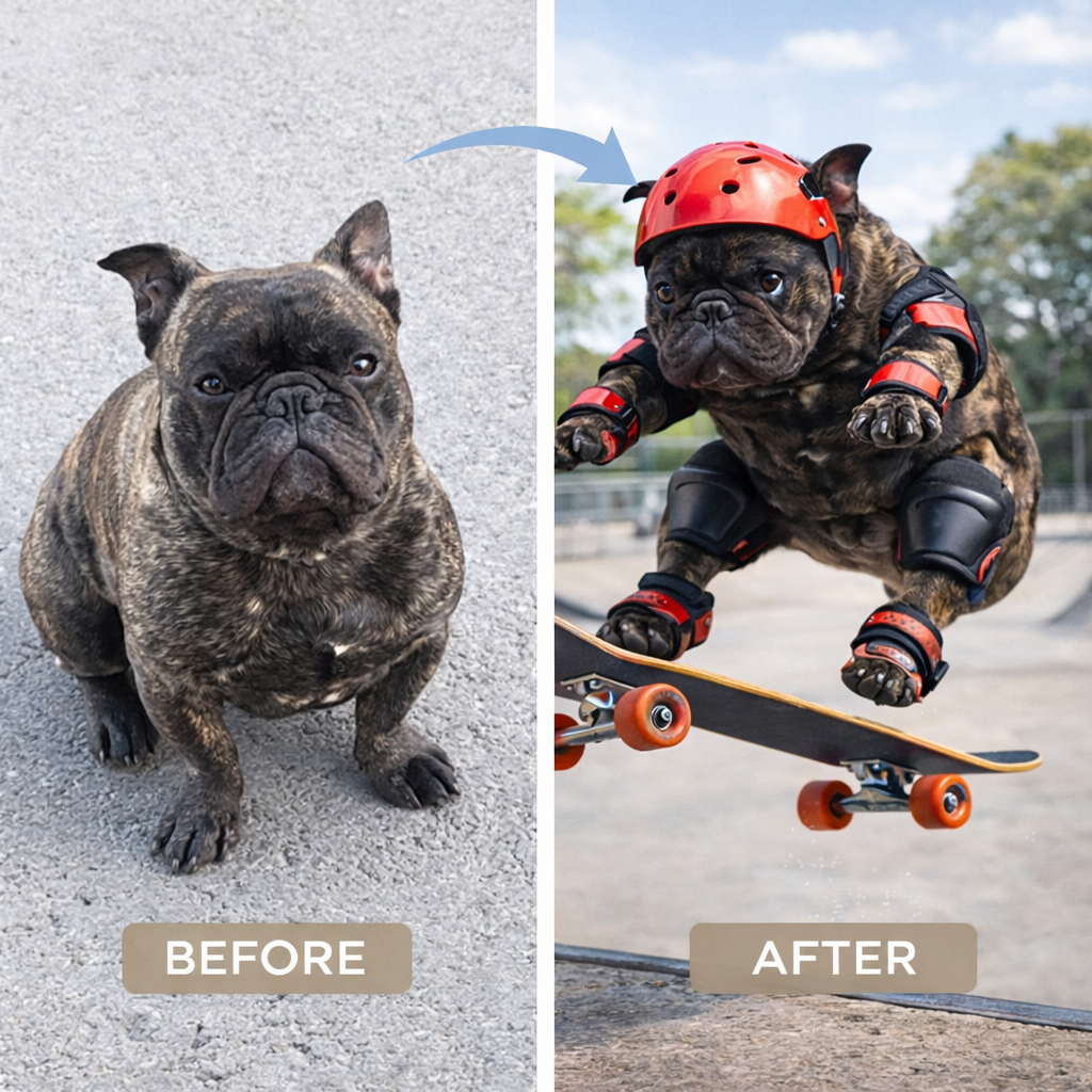 Custom Pet Art Canvas