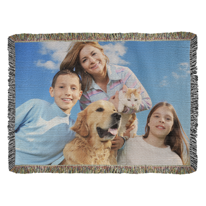 Photo Woven Blanket (Landscape)