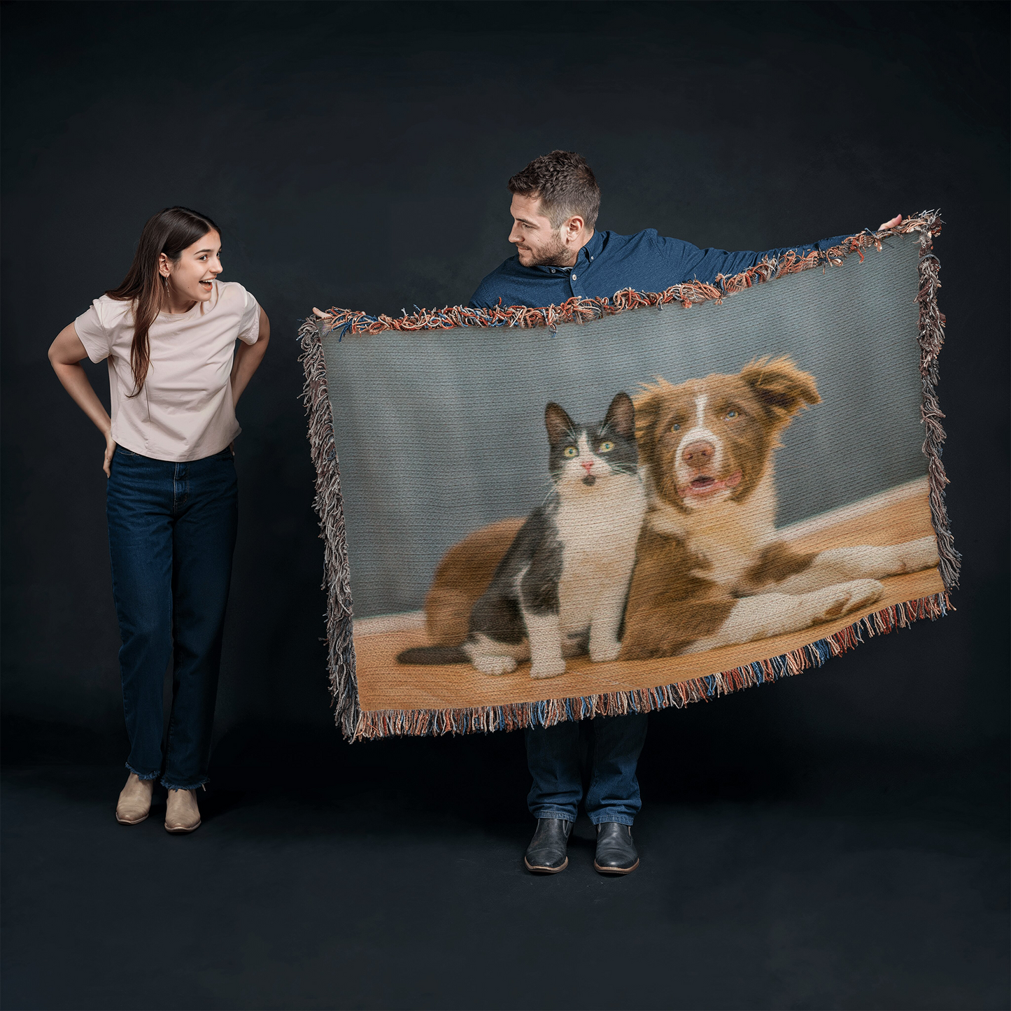 Photo Woven Blanket (Landscape)