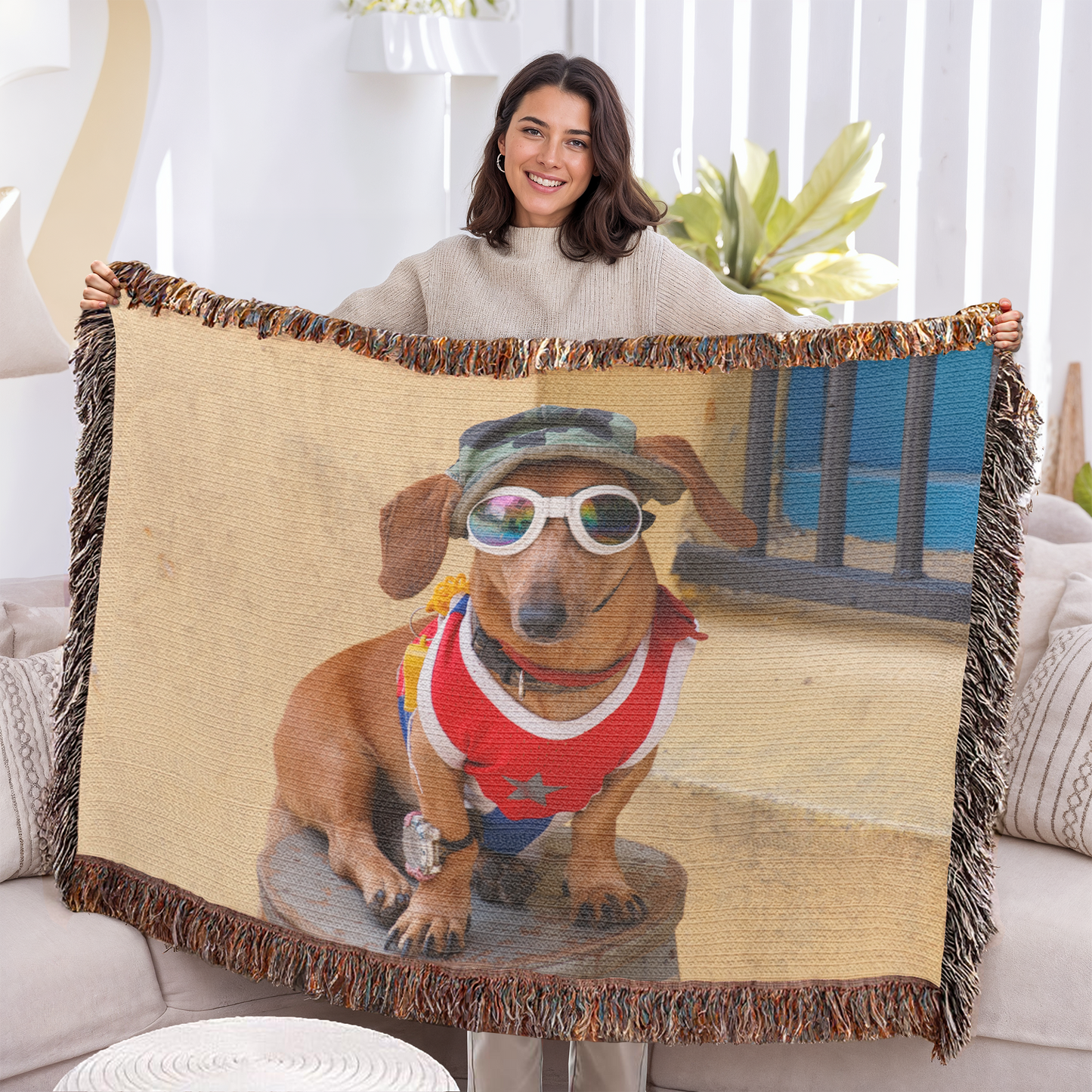 Photo Woven Blanket (Landscape)