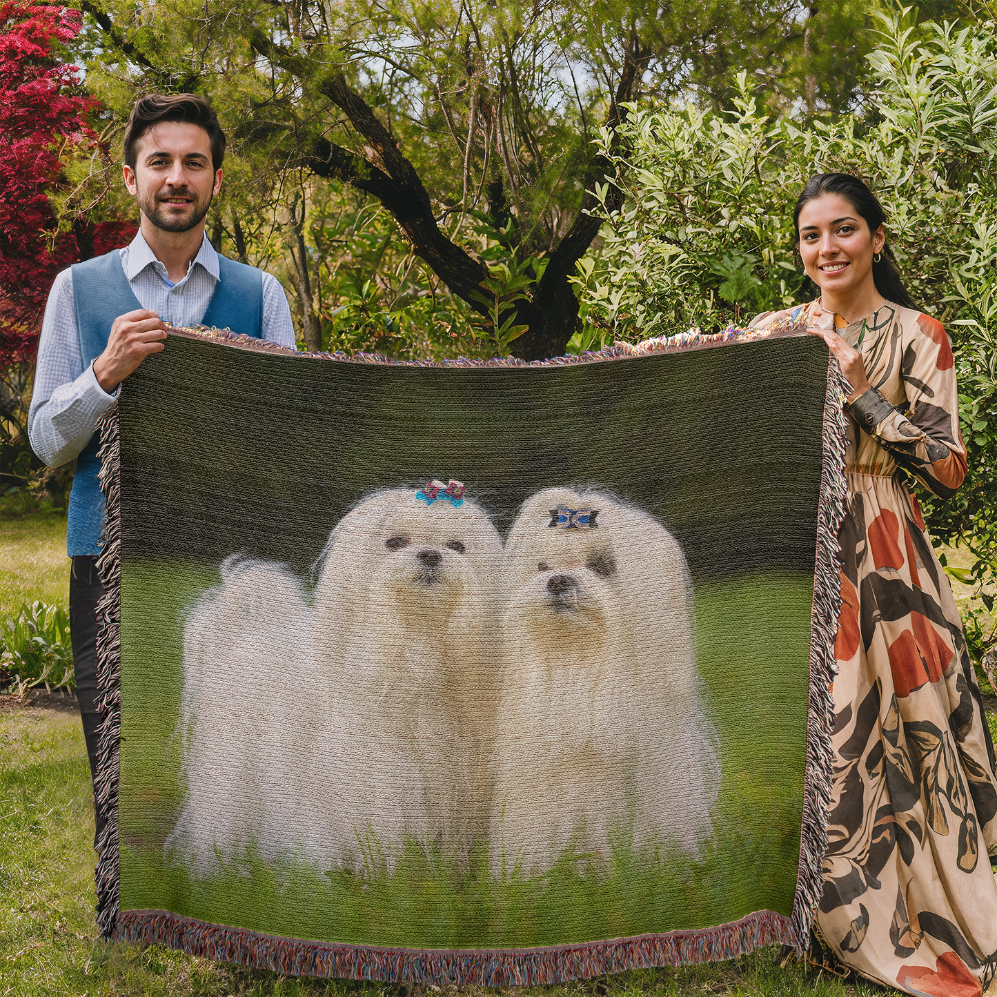 Photo Woven Blanket (Landscape)