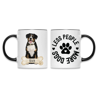 Black 11oz Accent Mug