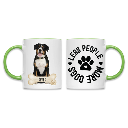 Green 11oz Accent Mug