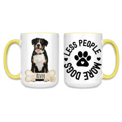 Yellow 15oz Accent Mug