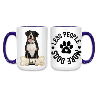 Navy 15oz Accent Mug