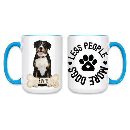 Light Blue 15oz Accent Mug