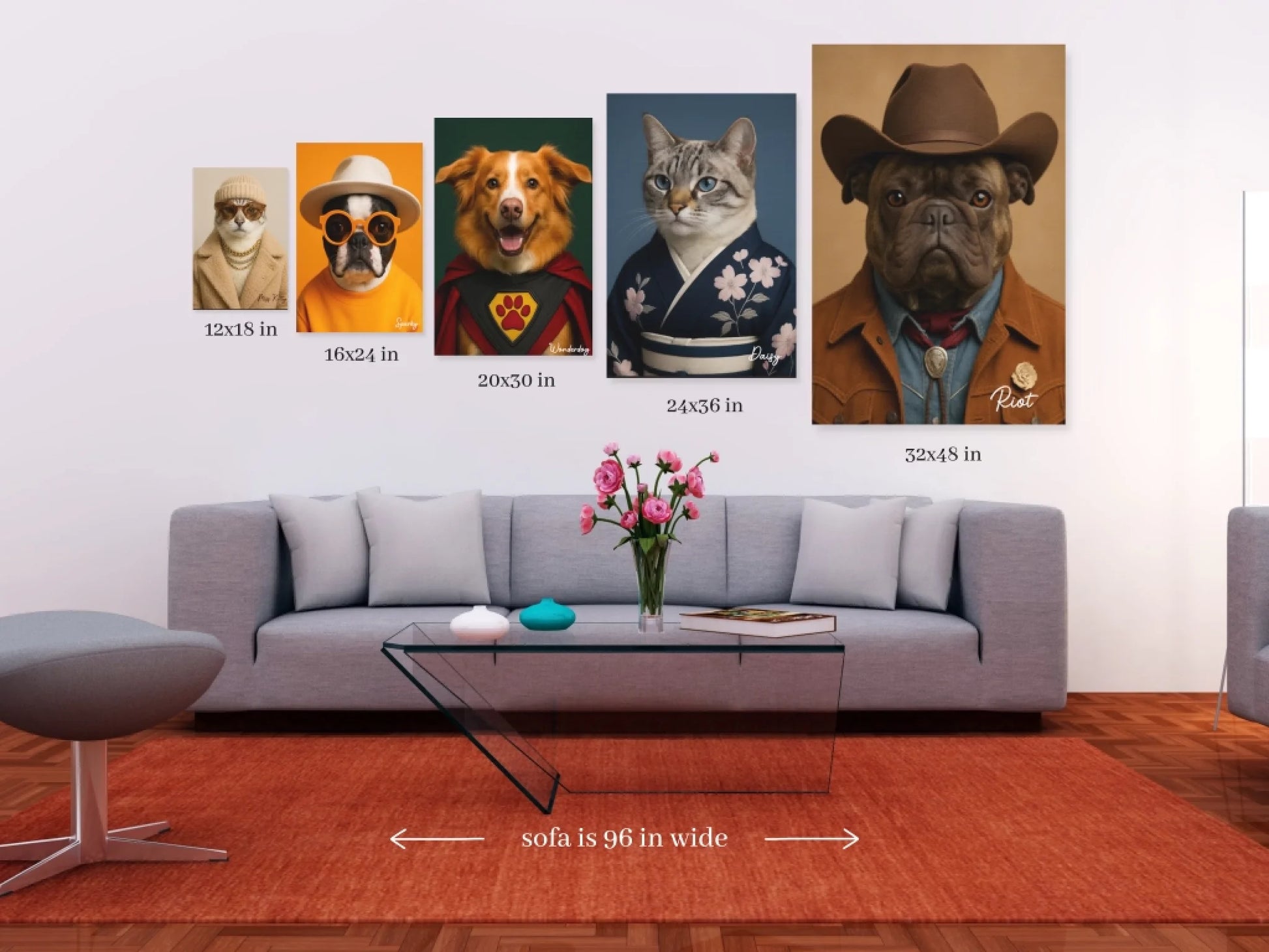 2.3 Vertical Size Comparison