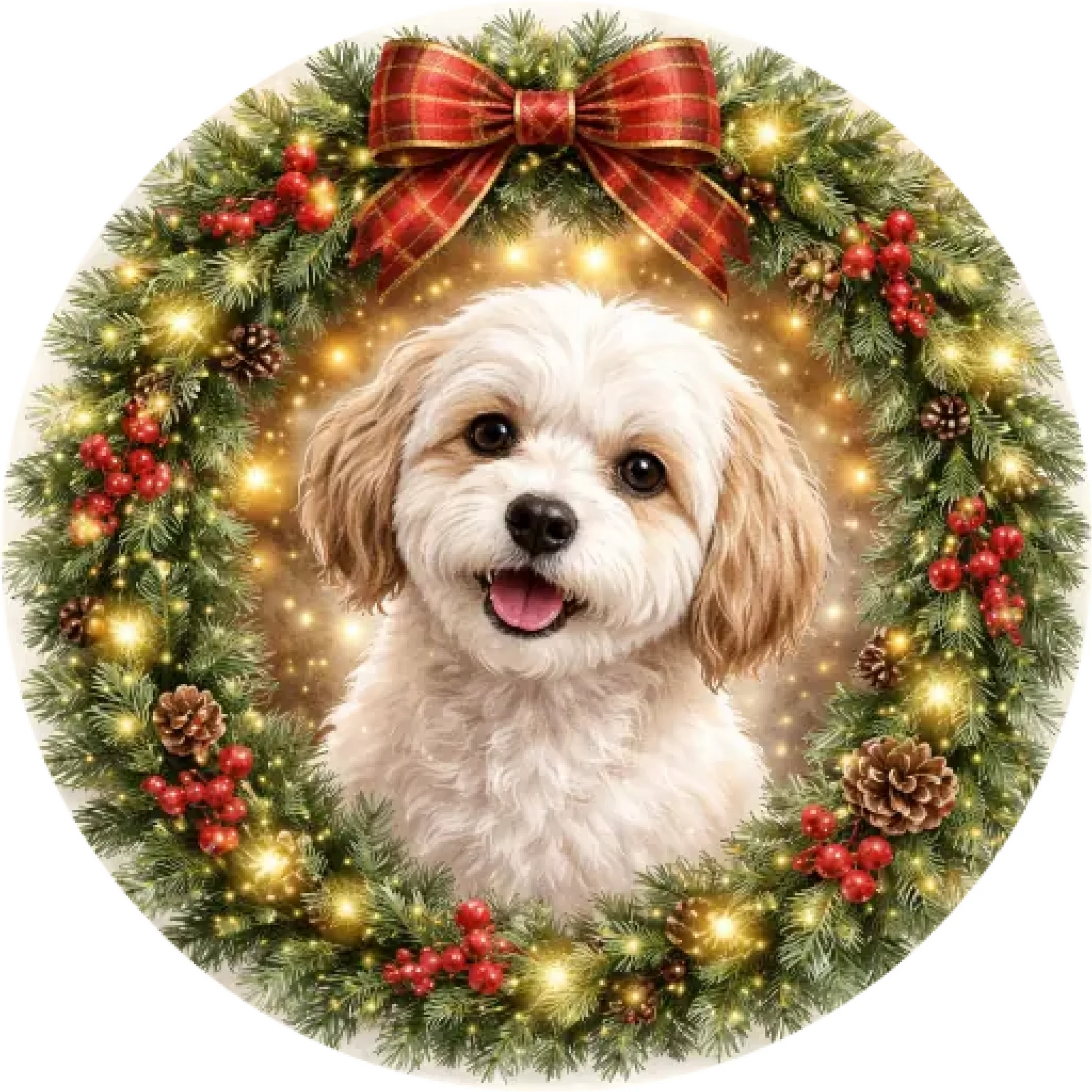White Background with Transparent Circle