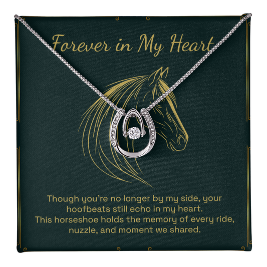 Until We Ride Again - Horse Memorial Necklace
